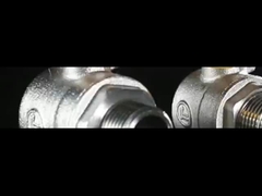 BS2779 থ্রেড পুরুষ X পুরুষ গ্যাস লাইন বল ভালভ