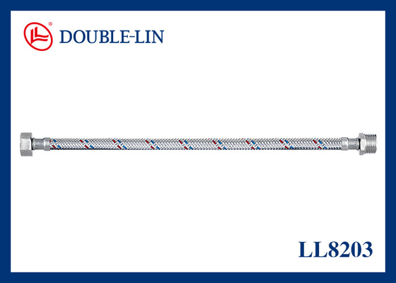 ব্রাস বাদাম মহিলা এক্স পুরুষ স্টেইনলেস স্টীল braided Hose