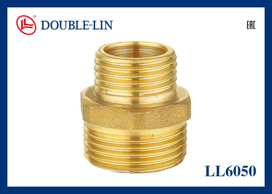 BS 2779 1 "x 7/8" পুরুষ x পুরুষ ব্রাস হ্রাসকারী স্তনবৃন্ত