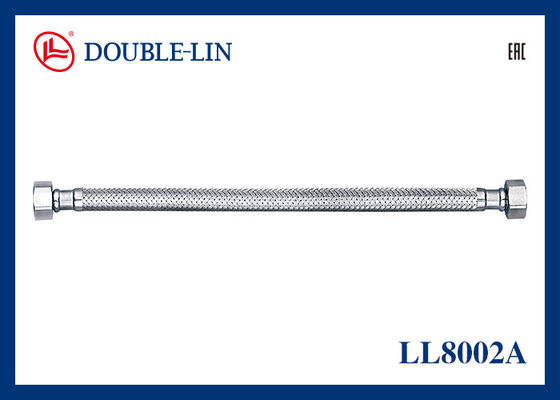 F3/8" x F3/8" স্টেইনলেস স্টিল নমনীয় পায়ের নালী