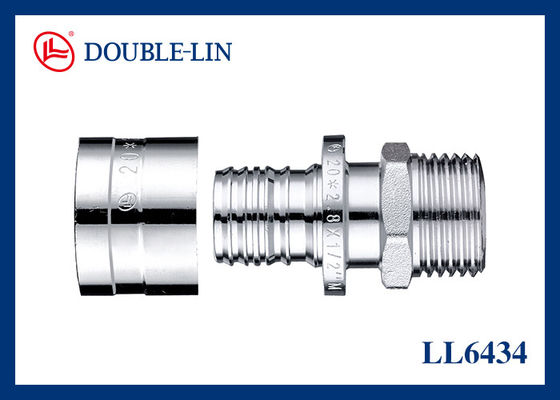 OEM ব্রাস পুরুষ সোজা ইউনিয়ন 16 × এম 3/4 "পেক্স পাইপ ফিটিং