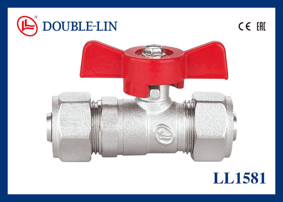 থ্রেড ISO228 362.5 Psi ব্রাস বল ভালভ জল পরিষেবা