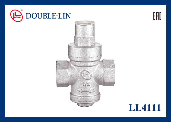 1/2" 3/4" Pressure Reducing Valve PN16  ISO228 Thread 0℃ to 80℃ Working Pressure
