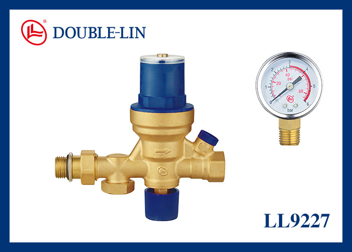 ১/২ পিতলের সরবরাহ ভালভ ২৩২psi ISO228 থ্রেড ৩২-২৪৮F