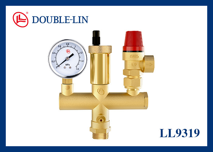 ১/২" জল ট্যাঙ্ক সুরক্ষা উপাদান ISO228 থ্রেড ১৬ বার ব্রাস ভালভ