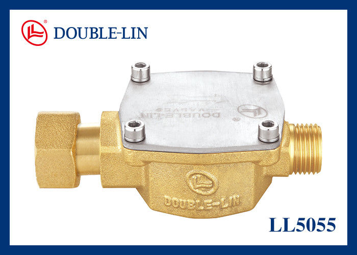 5 বার আইএসও 228 থ্রেড F3/4 "x M1/2" ব্রাস গ্যাস ফিল্টার
