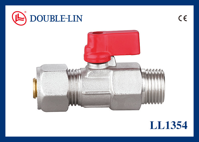 M1/2" X 16-2.0 ব্রাস মিনি বল ভালভ ১৬ বার (২৩২ পিএসআই)